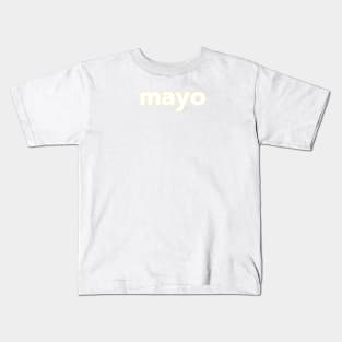 Halloween Costume Shirt MAYO Kids T-Shirt